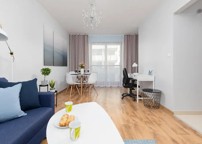 Bemowo With Balcony By Renters *